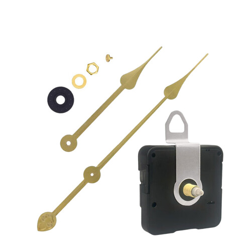 Kits de mouvement de mécanisme d'horloge à quartz-006 or