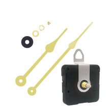 DIY-Wanduhr-Sets inklusive Metallzeigern und leisem-0046 Gold