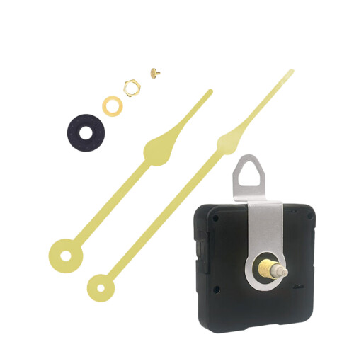 DIY Clock Making Kits with Quiet Clock Movement-0046 gold
