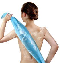 Reisvriendelijke exfoliërende lichaamshanddoeken-Blauw