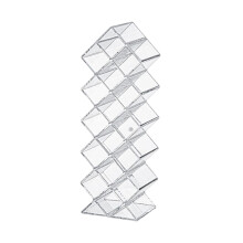 Space Efficient Cosmetic Organizers Acrylic Shelf-16 squares
