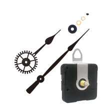 DIY-Uhrbausätze mit leisem Uhrwerk und-066 Schwarz