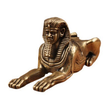 Brass Sphinx Figurines Egyptians Sphinx Statue Collectible