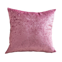 Embellished Polyester Pillowcase Soft Comfortable-Pink