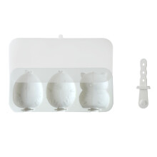 Silicone Popsicles Molds With Detachable Stick 4-White