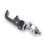 Compression Latch Lift and Turn Latch Adjustable Grip Handle 360 Degree Rotation Silver XK3151B 1