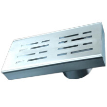 304 Stainless Steel Drain Grate Trench Drain System Kit, HeavyDuty UShaped Channel for Balcony and Driveway, Fast Water Drainage