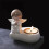Ceramic Praying Angel Decorative Tealight Candle Stand-stand 6