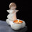 Ceramic Praying Angel Decorative Tealight Candle Stand-stand 7