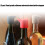 3pcs Silicone Wine Stoppers Elegant Color Push Pull-Black 3