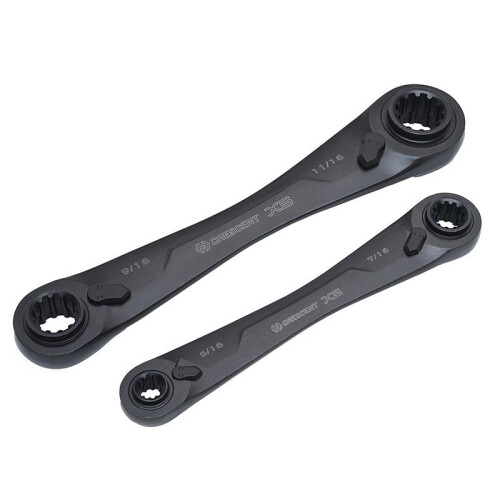 Crescent Crescent X6 Ratcheting Spanner Set, 2 Piece
