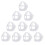 3D Face Mask Bracket Silicone Inner Support Frame 20 Pack White Reusable Design for Comfortable Breathing and Makeup Protection 1
