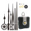 DIY Quiet Quartzs Clock Movement Kits with Metal-072 Black 5