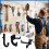 3 Pieces Multi Purpose Garage Hooks For Hanging Tools Ladders 2