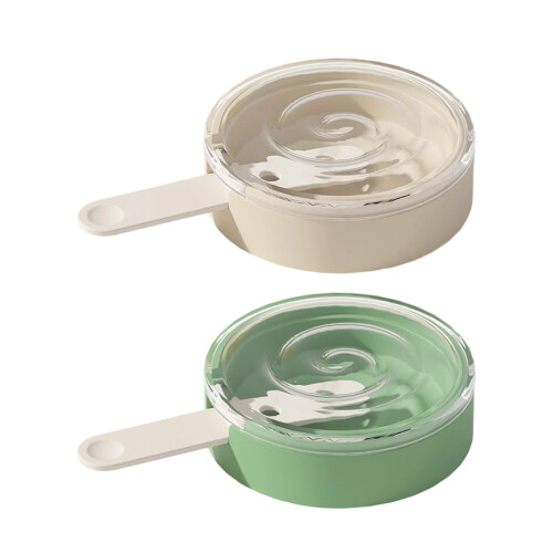 User Friendly Handmade Ice Creams Molds Efficient Design-Green 1