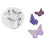 Moules papillon en Silicone lavables au lave-vaisselle, 4 2