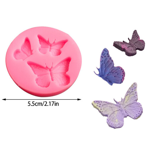 Moules papillon en Silicone lavables au lave-vaisselle, 4 2