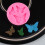 Moules papillon en Silicone lavables au lave-vaisselle, 4 5