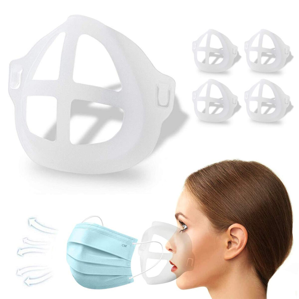 Mask Bracket Silicone 3D Support Frame For Comfortable Breathing And Lipstick Protection Reusable 9771547988656