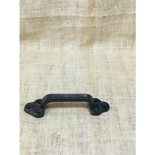 Vintage Barn Door Handle Pull Set, Rustic Cast Iron Design with Large Dual Handles for Gate or Shed 1