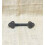 Vintage Barn Door Handle Pull Set, Rustic Cast Iron Design with Large Dual Handles for Gate or Shed 4