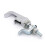 Compression Latch Lift and Turn Latch Adjustable Grip Handle 360 Degree Rotation Silver XK3151B 3