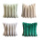Soft Pillow Case Textured Stripe-45 45 Christmas green 2