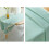 Round Dining Table Protectors Waterproof-120cm Lake Green 6