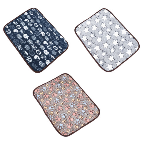 Large Cooling Mat for Pet Sleep Soft Cushions Sleep Pad-Style1 1