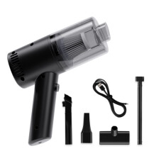 Car Vacuum Cleaner 120W Suction Power, Cordless Rechargeable Handheld Vacuum with Washable Filter for Car and Home Cleaning