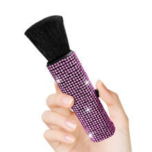 Car Detailing Brush with Retractable Soft Bristles for Interior Dashboard and Vent Cleaning