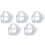 5pcs Reusable 3D Mask Bracket for Comfortable Breathing and Makeup Protection Silicone Support Frame 1