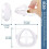 5pcs Reusable 3D Mask Bracket for Comfortable Breathing and Makeup Protection Silicone Support Frame 4