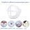 3D Mask Bracket Face Mask Inner Support Frame 10pcs Reusable Silicone Breathing Space Design AntiFog Nose Support 2