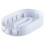 360 Degree Clear PET Fridge Storage Case Space-Cream White 1