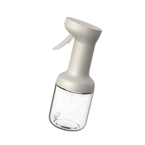 La bouteille à pompe de pulvérisation d'huile de-450 ml de blanc