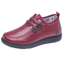 Red Ankle Boots for Women Size 9, Low Heel Western Booties with Cushioned Footbed and Bold Red Finish