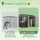 Birchtree BIRCHTREE Garden Shed With Window 8X6FT Anthracite 7