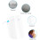 Face Shield with Glasses, Full Face Coverage AntiFog Visor, Clear Reusable Protection for Eyes and Face 4