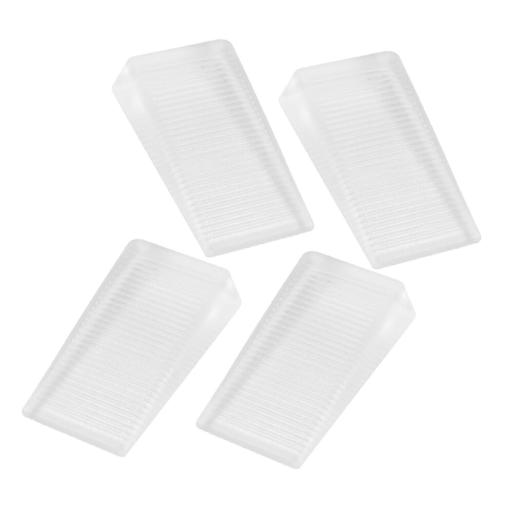 4Pcs Furniture Leveling Shims Antiwobble Reusable Pads For Uneven Floors Tables Beds Toilets 9073542139249