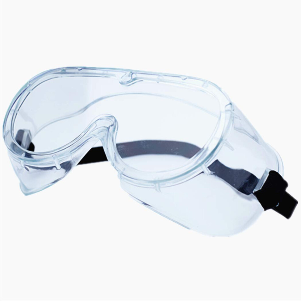 Antifog Otg Safety Goggles, Clear Lens Chemical Splash Shield Dustproof Lab Safety Glasses 5 Pack 9351714616515