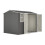 Birchtree GARDEN SHED WITH WINDOW SIZE=8X6FT COLOUR=GREY VARIATIONLISTING 12