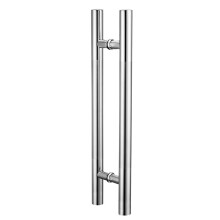 Modern Brushed Stainless Steel Door Pull Handle for Glass and Wooden Doors, Durable Interior Exterior Hardware Set 600360mm