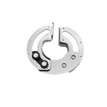 Carbon Steel Hidden Door Hinge 180 Degree with Smooth Ball Bearing, CorrosionResistant for Cabinet and Furniture 553 Series