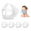 Silicone Mask Bracket 3D Inner Support Frame Reusable Insert for Comfortable Breathing and Lipstick Protection (4 PCS) 1