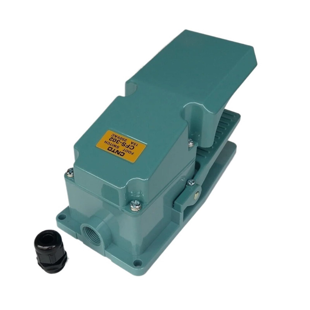 Cfs302 Heavy Duty Momentary Foot Pedal Switch 15A 250V Industrial Hands Control 9771547989264
