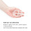 Silicone Mask Bracket 3D Inner Support Frame Reusable Insert for Comfortable Breathing and Lipstick Protection (4 PCS) 3