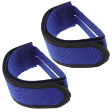 Adjustable AntiSlip Bicycle Pedal Straps 2pcs Durable Bike Foot Straps for Road Cycling and Exercise