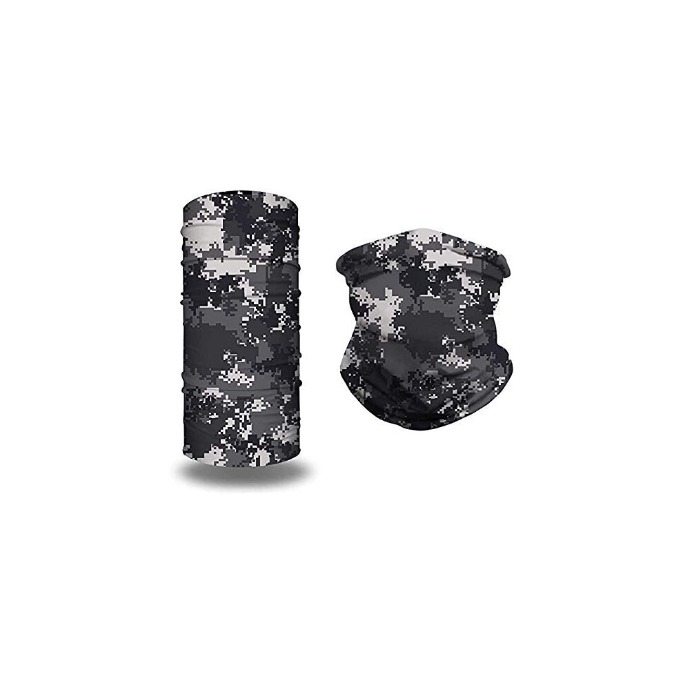 Camouflage Neck Gaiter Balaclava Face Mask 2 Pack, Breathable Multipurpose Outdoor Headwear For Cycling Hiking Ski 9073542139683