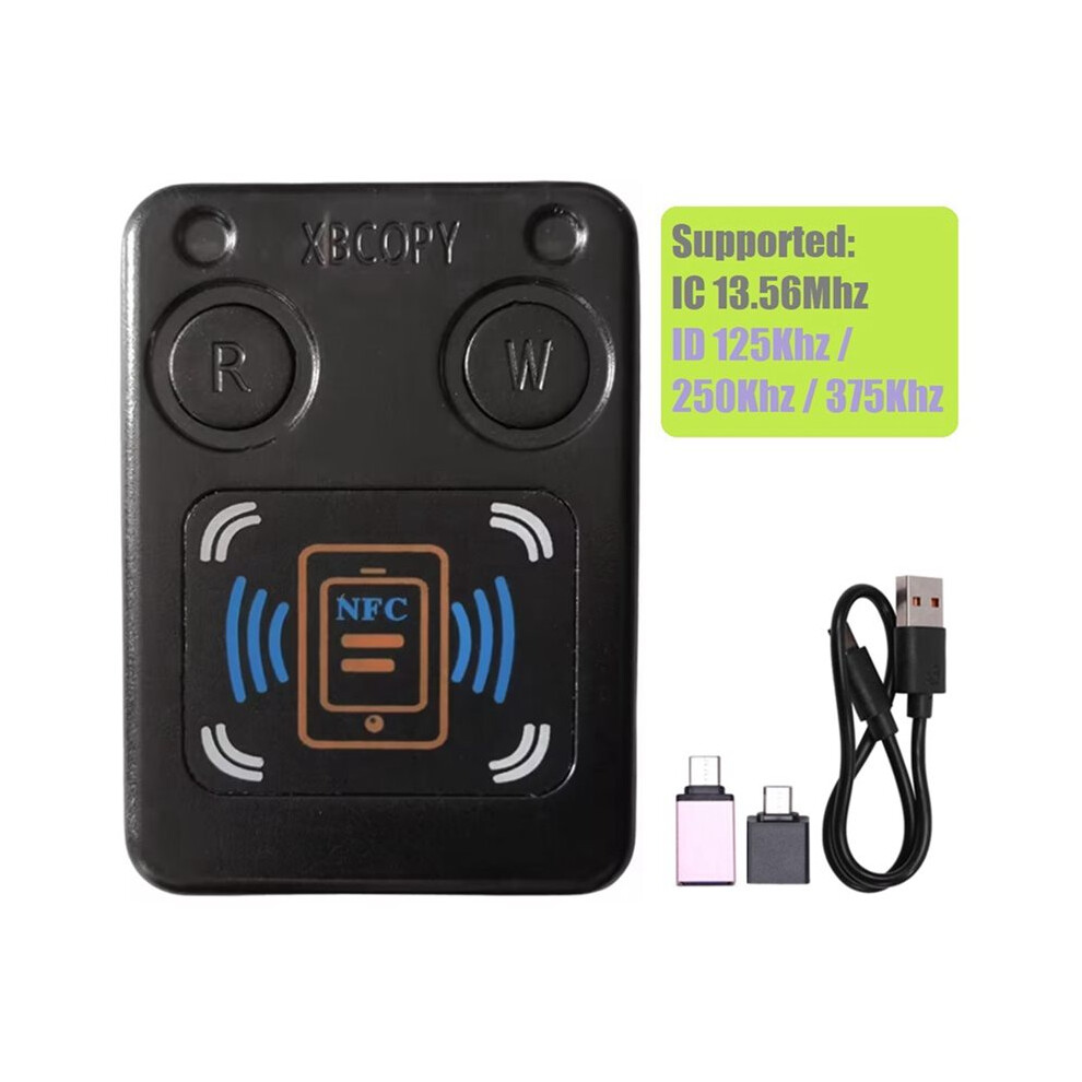 3X Nfc Rfid Chip Card Reader Copier Id Ic 13.56Mhz 125Khz 250Khz 375Khz Contactless Rfid Token Clone Duplicator 6032183219096